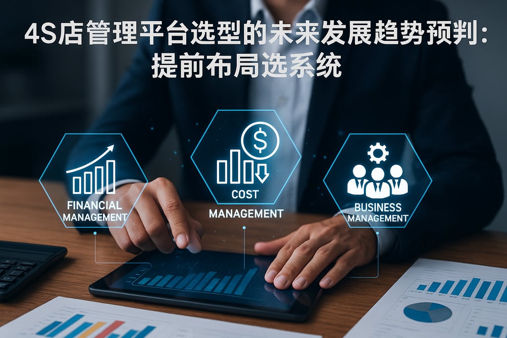 4S 店管理平台选型的未来发展趋势预判：提前布局选系统